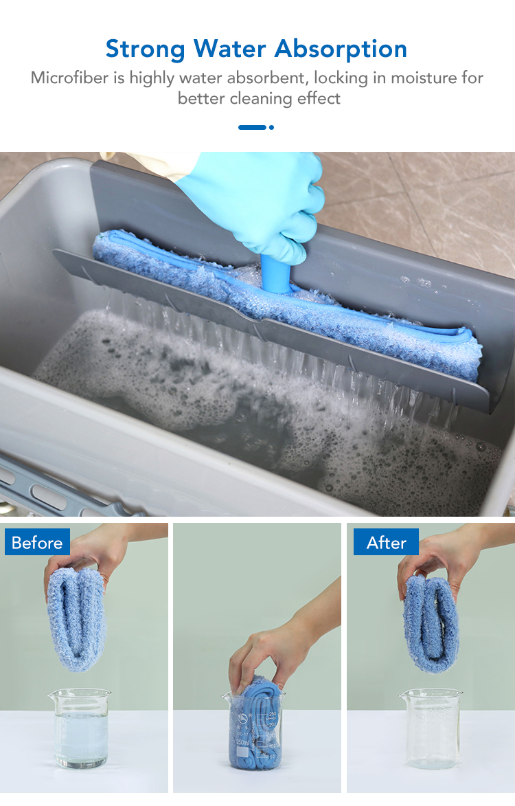 CT Window Washer With Microfiber Abrasive Replacement - Cleanic Cleaning Equipment